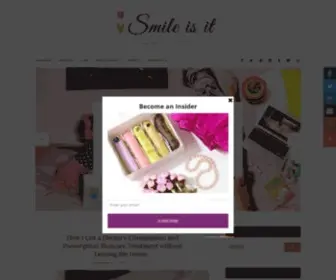 Smileisit.com(FASHION, BEAUTY & LIFESTYLE BLOG) Screenshot