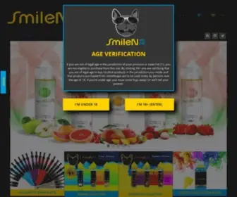 Smilenvape.com(Smilen) Screenshot