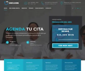 Smileok.com.mx(Clínica dental) Screenshot