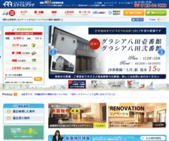 Smileplaza.co.jp(福岡の賃貸ならスマイルプラザ≪管理物件数 福岡No.1≫) Screenshot