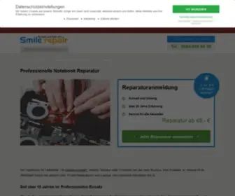 Smilerepair.de(Professionelle Notebook Reparatur) Screenshot