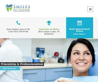 Smilesattelfair.com(Smiles at Telfair) Screenshot