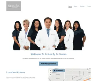 Smilesbydrshawn.com(Smiles By Dr) Screenshot