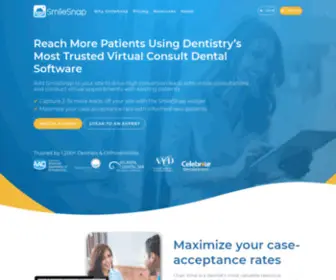 Smilesnap.com(Patient Engagement & Virtual Consultations) Screenshot