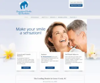 Smilesofcharleston.com(Goose Creek) Screenshot