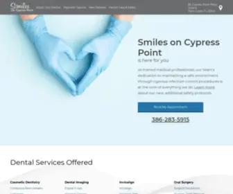 Smilesoncypresspoint.com(Smiles on Cypress Point) Screenshot