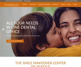 Smilessouthcenter.com(Best Dentists in Tukwila) Screenshot