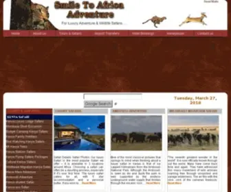 Smiletoafricaadventure.com(Kenya Safari Luxury) Screenshot