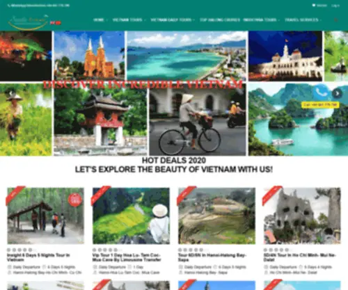 Smiletravel.net(Vietnam DMC) Screenshot