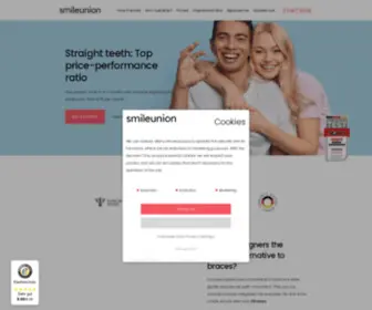 Smileunion.eu(Straight teeth) Screenshot