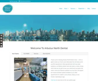 Smilevancouver.ca(Arbutus North Dental Centre) Screenshot