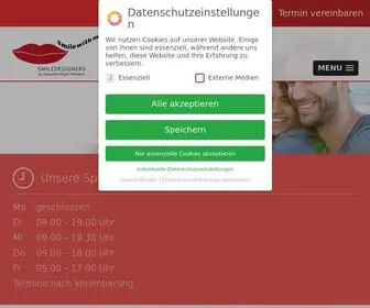 Smilewithme.de(Die Praxis) Screenshot