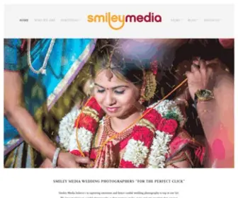 Smileymedia.in(Wedding Photographers in Chennai) Screenshot