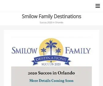 Smilowfamilydestinations.com(Succos 2020 in Orlando) Screenshot