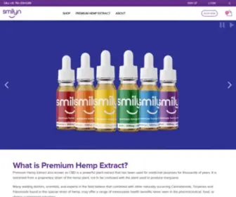 Smilynwellness.com(Smilyn Wellness Premium Hemp Extract) Screenshot