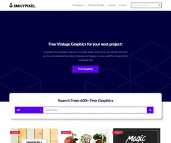 Smilypixel.com(Free Graphic Resources for Download) Screenshot