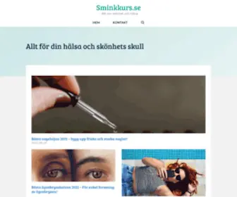 Sminkkurs.se(Välkommen) Screenshot