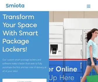 Smiota.com(Smart Package Lockers by Smiota) Screenshot