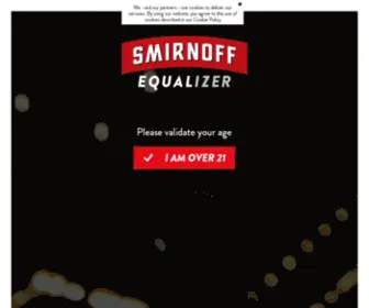 Smirnoffequalizer.com(Smirnoffequalizer) Screenshot