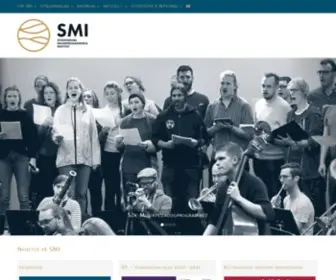 Smi.se(STOCKHOLMS MUSIKPEDAGOGISKA INSTITUT) Screenshot