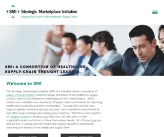 Smisupplychain.com(Strategic Marketplace Initiative (SMI) Home) Screenshot