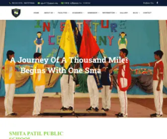 Smitapatilpublicschool.com(Smita Patil Public School) Screenshot