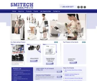 Smitechasia.com(Smitech (Asia) Pte Ltd Website) Screenshot