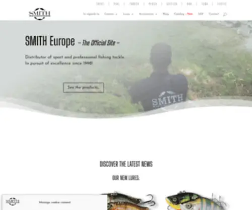 Smith-Pro.com(SMITH Europe) Screenshot