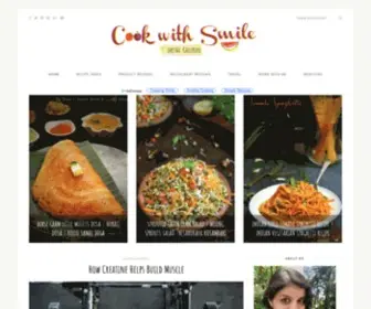 Smithakalluraya.com(Cook with Smile) Screenshot