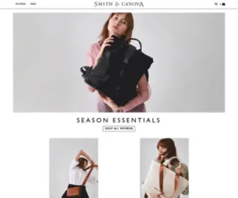 Smithandcanova.com(Handbags, Purses, Hip Flasks) Screenshot