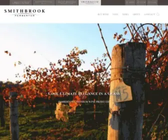 Smithbrook.wine(Smithbrook Wines) Screenshot