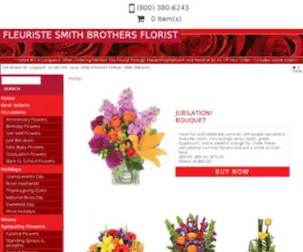 Smithbrosflorists.com(Montreal Florists Montreal FTD Florist Montreal Flower Shop Montreal Flowers) Screenshot