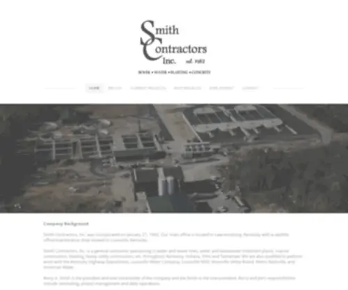 Smithcontractorsinc.com(Smith Contractors) Screenshot