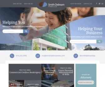 Smithdebnamlaw.com(Smith Debnam Law) Screenshot