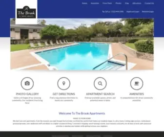 Smithebrookapts.com(The Brook Apartments) Screenshot