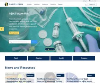 Smithersapex.com(Innovate With Confidence) Screenshot