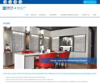 Smitheyeandearsolutions.com.au(Smith Eye and Ear Solutions) Screenshot