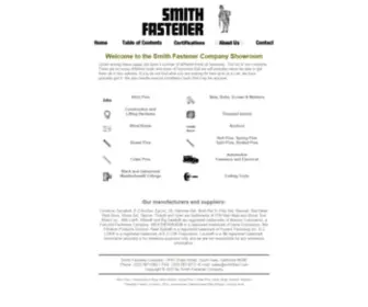 Smithfast.com(Smith Fastener Company) Screenshot