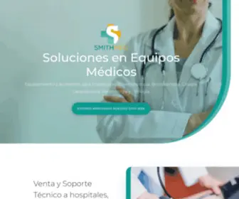 Smithmed.com.ar(Soluciones en Equipos Médicos) Screenshot