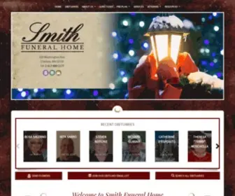 Smithmemorial.com(Smith Funeral Home) Screenshot