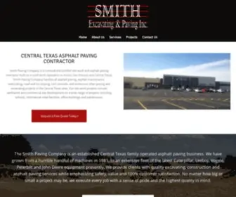 Smithpavingcompany.com(Smith Excavating & Paving Inc) Screenshot