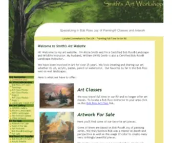 Smithsart.com(Bob Ross Joy of Painting Art Classes) Screenshot