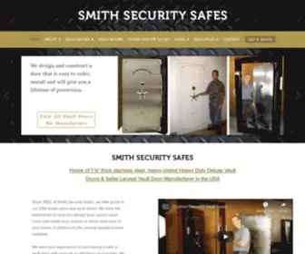 Smithsecuritysafes.com(Home of 1) Screenshot