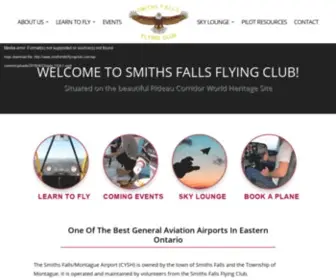 Smithsfallsflyingclub.com(Smiths Falls Flying Club) Screenshot