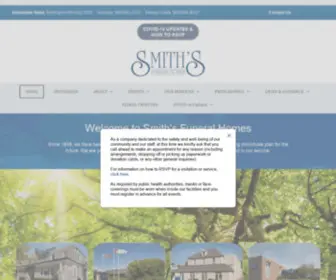 Smithsfh.com(Smith's Funeral Homes) Screenshot