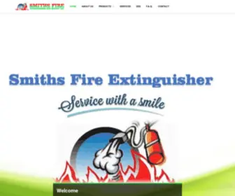 Smithsfirect.com(Smiths Fire Extinguisher Supply LLC) Screenshot