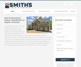 Smithsgutters.com(Smith's Gutters) Screenshot