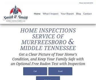 Smithsmithhomeinspections.com(Home Inspections Service) Screenshot