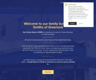 Smithsofgreenock.co.uk(Our family business Smiths of Greenock) Screenshot