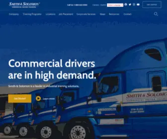 Smithsolomon.com(Truck Driving School) Screenshot